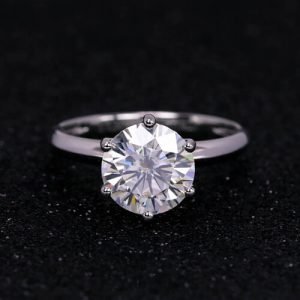 14K Moissanite ring